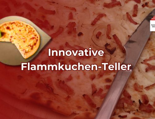Innovative Flammkuchen-Teller von Kartonagen Udo Thoß